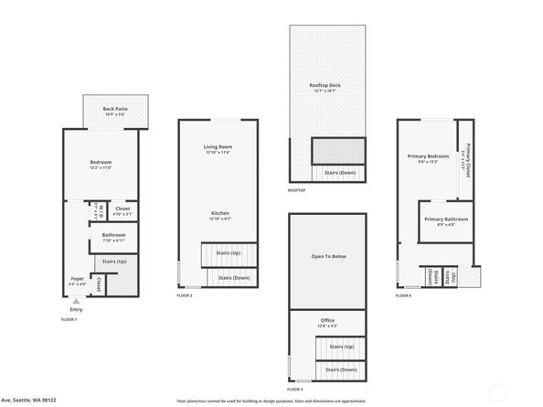 1508 #B 18th AVE B, Seattle WA 98122