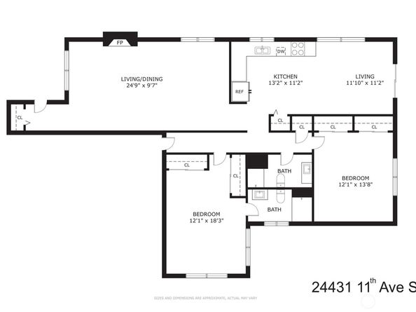 24431 11th Avenue S, Des Moines WA 98198