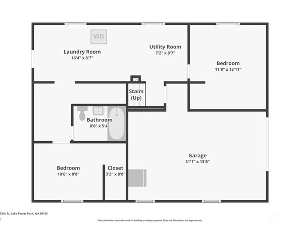 3810 NE 155th Street, Lake Forest Park WA 98155