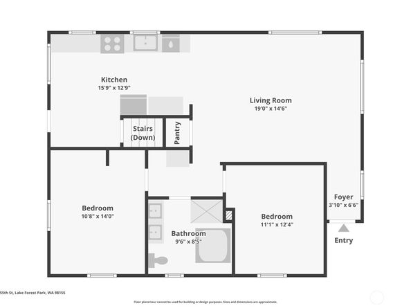 3810 NE 155th Street, Lake Forest Park WA 98155