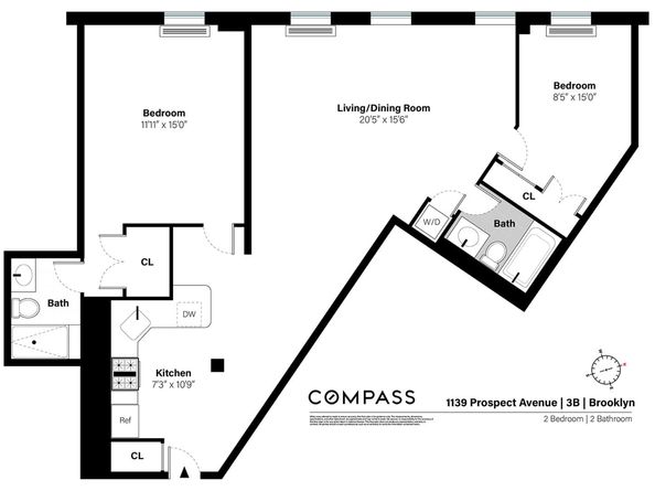 1139 Prospect Avenue 3B, Brooklyn NY 11218