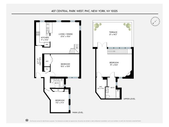 407 Central Park W PHC, New York NY 10025