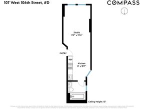 107 West 106th Street D, New York NY 10025
