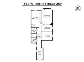 157 West 105th Street 3ER, New York NY 10025