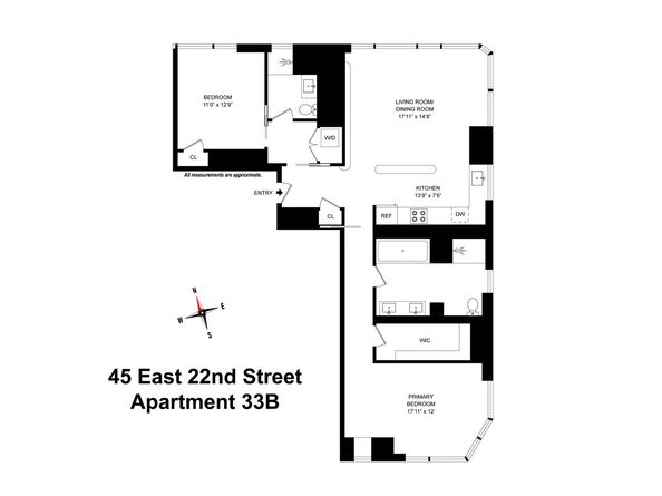 45 East 22nd Street 33B, New York NY 10010