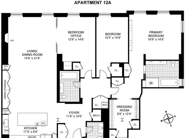 66 Leonard Street 12A, New York NY 10013