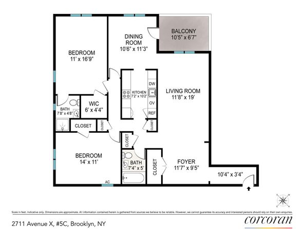 2711 Ave X 5C, Brooklyn NY 11235