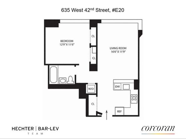 635 West 42nd Street E20, New York NY 10036