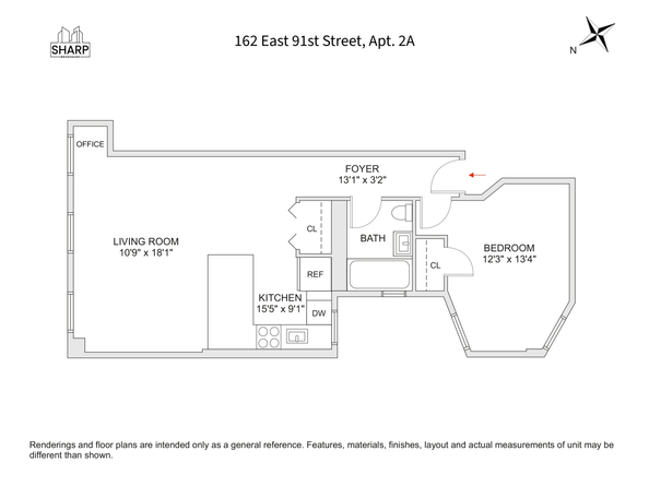 162 East 91st Street 2A, New York NY 10128