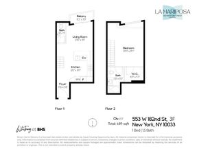 553 West 182nd Street 3F, New York NY 10033