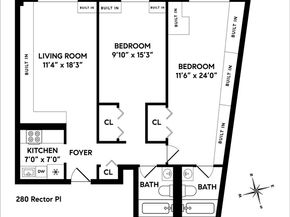 280 Rector Place 9C, New York NY 10280