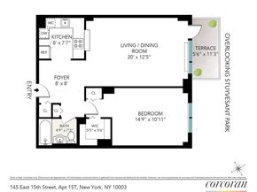 145 East 15th Street 15T, New York NY 10003