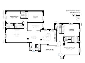 7 West 96th Street 11A/11E, New York NY 10025