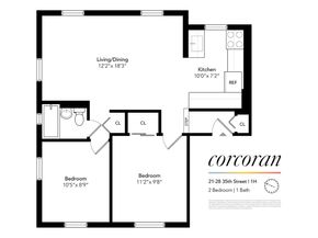 21-28 35th Street 1H, Queens NY 11105