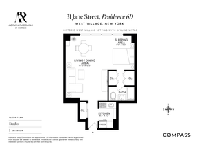 31 Jane Street 6D, New York NY 10014