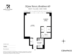 31 Jane Street 6D, New York NY 10014