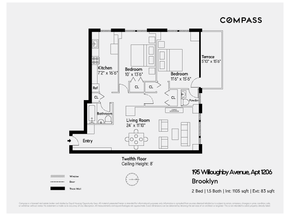 195 Willoughby Avenue 1206, Brooklyn NY 11205