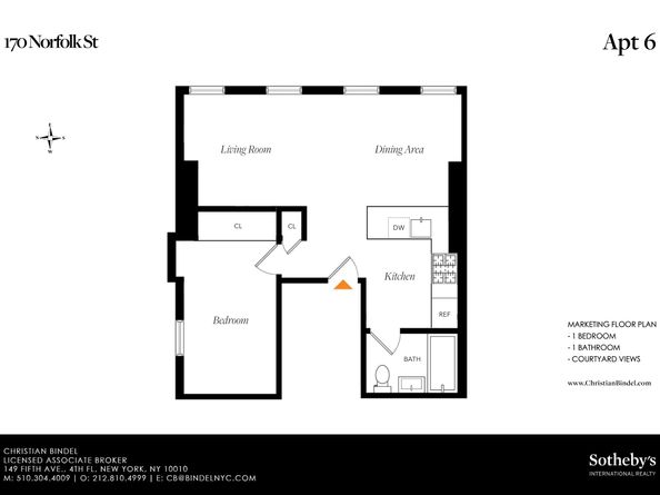 170 Norfolk Street 6, New York NY 10002