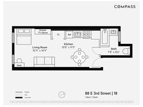 88 East 3rd Street 18, New York NY 10003