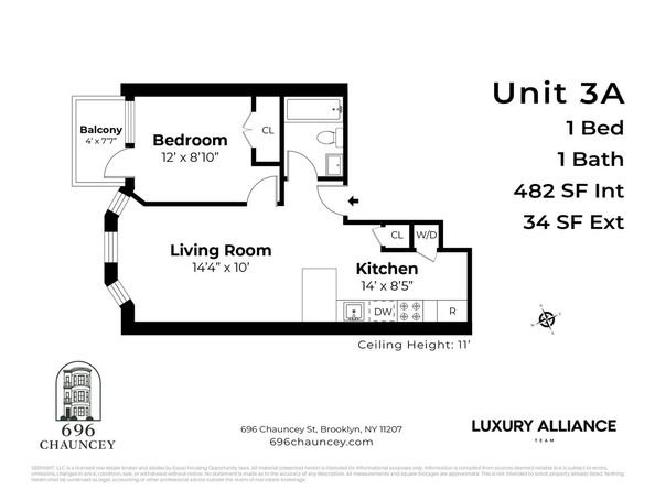 696 Chauncey Street 3A, Brooklyn NY 11207