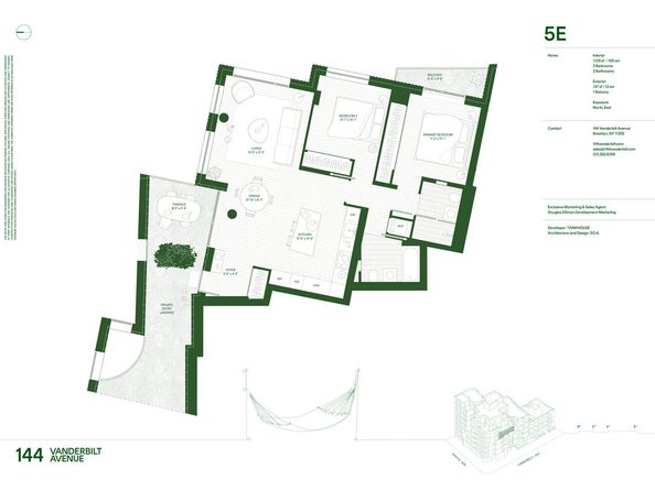 144 Vanderbilt Avenue 5E, Brooklyn NY 11205