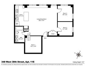 348 West 38th Street 11E, New York NY 10018