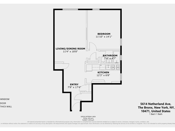5614 Netherland Avenue 3E, Bronx NY 10471