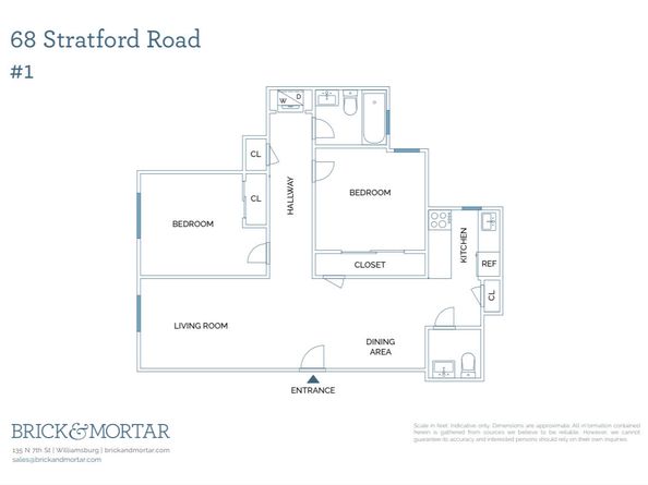 68 Stratford Road 1A, Brooklyn NY 11218