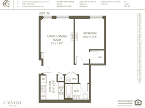 625 New York Avenue 3K, Brooklyn NY 11203