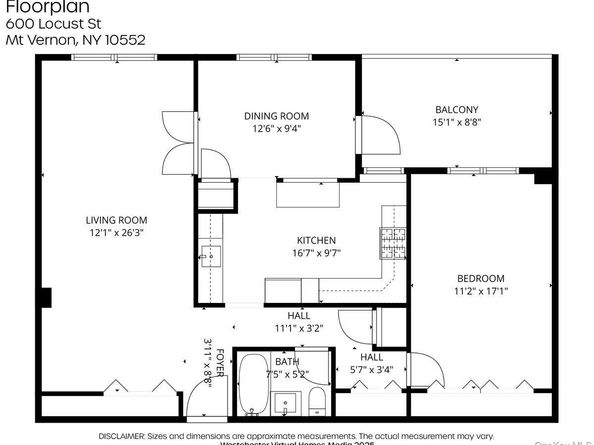 600 Locust Street 2J, Mount Vernon NY 10552