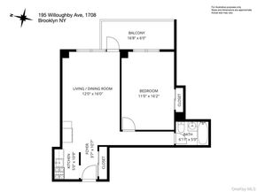 195 Willoughby Avenue 1708, Brooklyn NY 11205