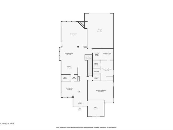 828  La Jolla  , Irving Texas 75039