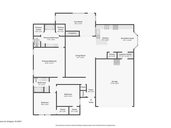 5701  Kingstree Court , Arlington Texas 76017