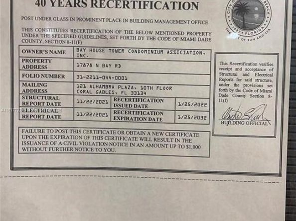 17878 N Bay Rd 507, Sunny Isles Beach FL 33160