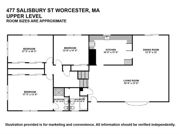 477 Salisbury St, Worcester MA 01609