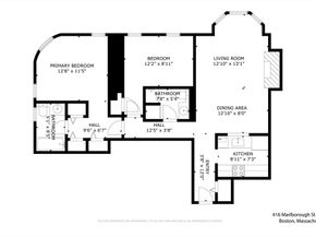 416 Marlborough St 209, Boston MA 02115