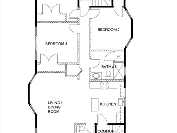 334 Centre St 2A, Boston MA 02122