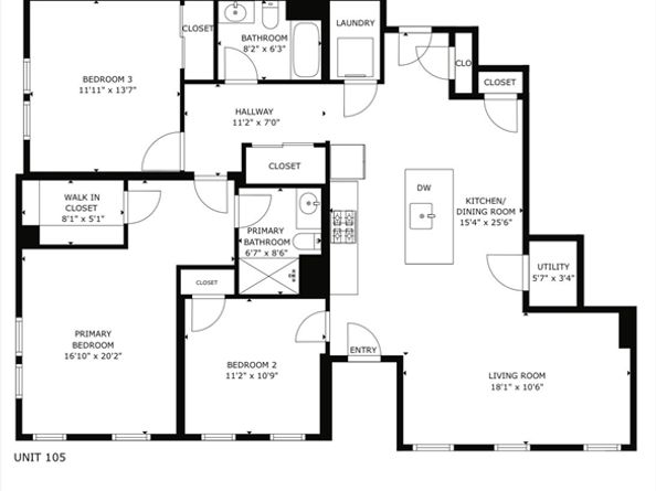 16 Boardman St 105, Boston MA 02128