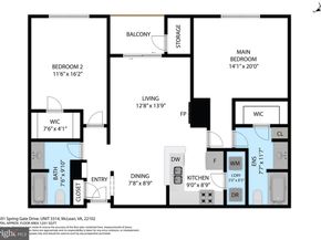 1591 Spring Gate Drive 3314, Mclean VA 22102