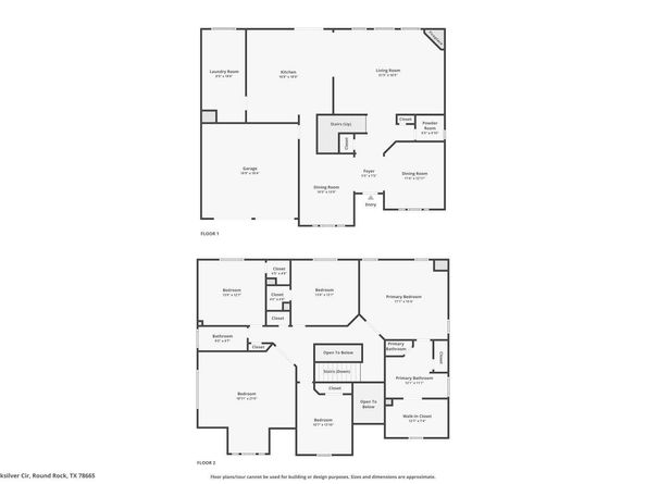 1420 Quicksilver CIR, Round Rock TX 78665