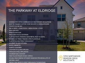 13703 Northwood Meadow Circle, Houston TX 77077