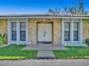 1960 SW 51st Terrace, Plantation FL 33317