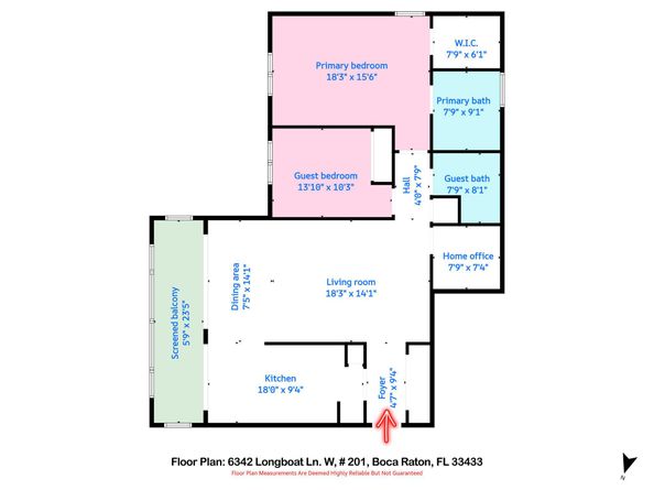 6342 Longboat Lane W 201, Boca Raton FL 33433