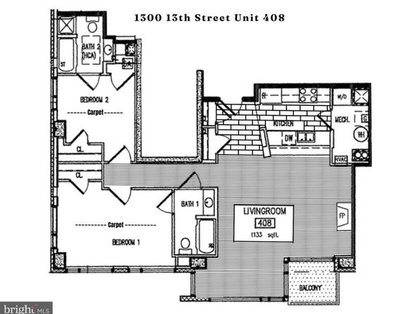 1300 13TH Street NW 408, Washington DC 20005