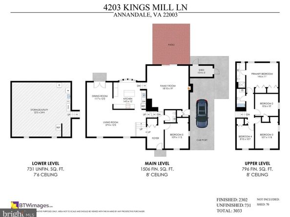 4203 Kings Mill Lane, Annandale VA 22003
