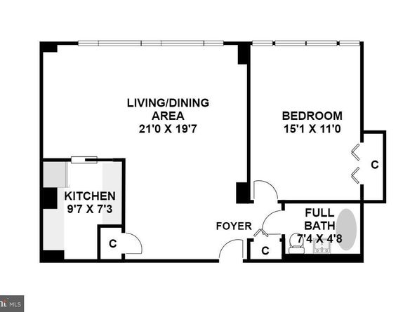 1545 18TH Street NW 303, Washington DC 20036