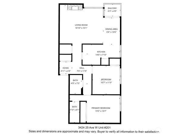 3424 25th Avenue W 201, Seattle WA 98199