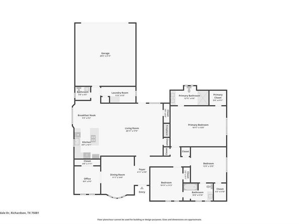 1007  HILLSDALE Drive , Richardson Texas 75081