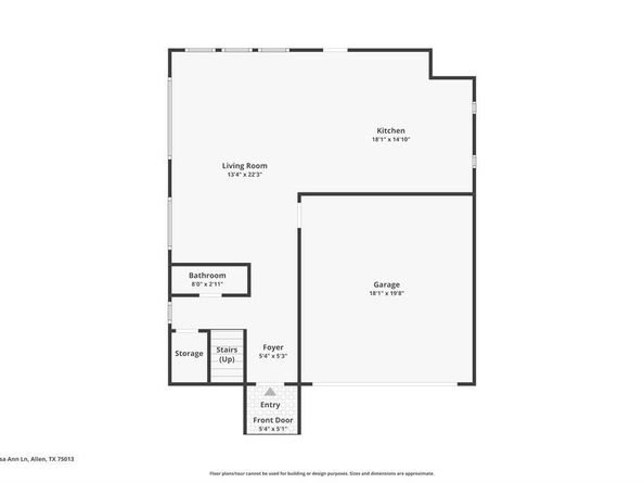1526  Teresa Ann Lane , Allen Texas 75013
