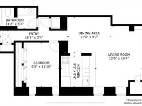 2 Clarendon St 302, Boston MA 02116
